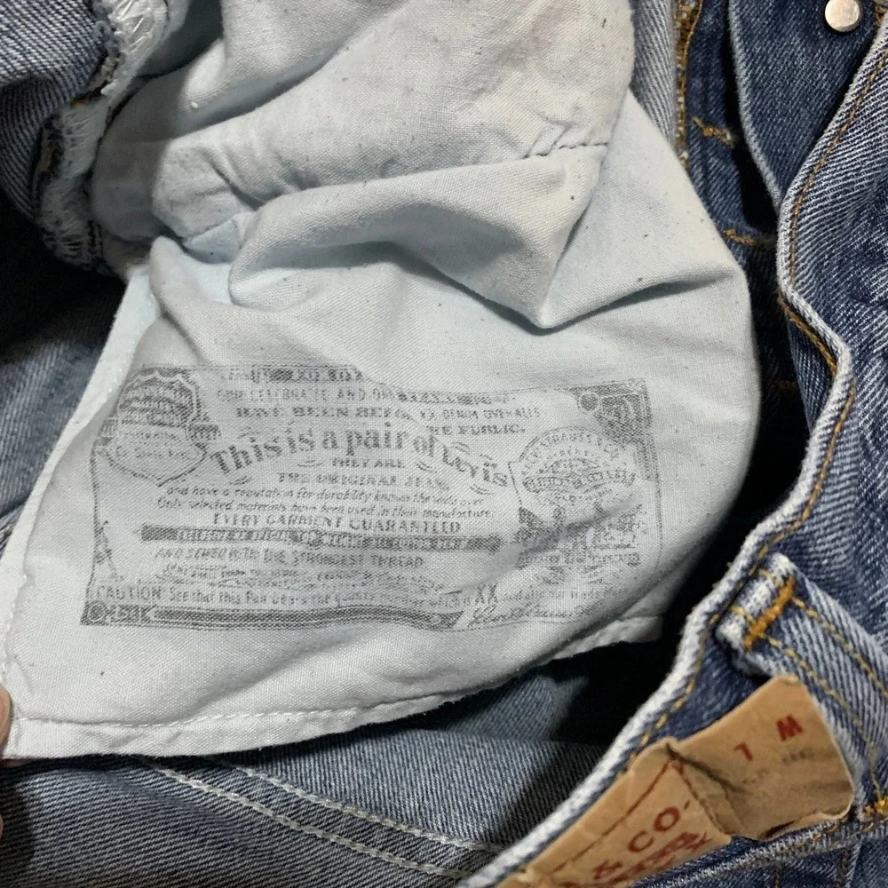 Vintage Levi's 501 XX Jeans Mens 38x32 Blue‎ Denim Button Fly Classic Fit